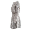 Secondhand Saint Laurent Silver Sequin Embellished Mini Dress - '20s