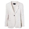 Secondhand Giorgio Armani Beige Textured Blazer - '00s