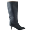 Secondhand Casadei Black Leather Boots - '10s