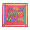 Secondhand Hermès "Les Sangles" Di Hermès Gavroche Scarf
