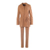 Gucci by Tom Ford Camel Two-Piece Pant & Wrap Blouse Ensemble - '90s