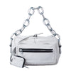 Secondhand Chloé by Phoebe Philo White Leather Betty Chain Shoulder Bag- '00s