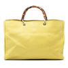 Gucci Large Calfskin Bamboo Shopper Satchel Secondhand