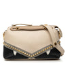 Secondhand Fendi Medium Studded Leather Monster Eyes By The Way Satchel