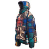 Secondhand Khrisjoy Down Puffer Jacket In Camo Check Print -'20s