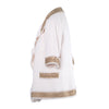 Chanel Short Sleeve Ivory Jacket With Silk Lining - '00s