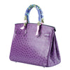 Secondhand Hermès Violet Ostrich Birkin 30 - '10s