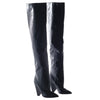 second hand Saint Laurent Niki knee-high leather boots