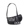 Secondhand Dolce & Gabbana Black Lace Logo-Band Bustier Bra Top