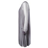 Secondhand Stephan Janson Grey Sheer Viscose Silk Cape Dress - '10s