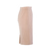 second hand Dolce & Gabbana Blush Pink Alpaca Wool Skirt Suit