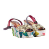second hand Antonio Marras Wedge Sandals With a Floral Print 
