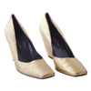second hand Sergio Rossi Wedge Pumps Gold 