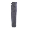 second hand Vivienne Westwood Black & White Checked High-Waisted Trousers 