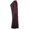 second hand Jil Sander Burgundy Dress