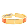 Secondhand Hermès Enamel Clic H Bracelet PM