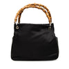 Gucci Nylon Bamboo Handbag Secondhand