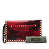 Valentino Canvas and Nappa Camouflage Rockstud Wristlet Clutch Secondhand