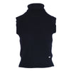 Secondhand Versace Black Cashmere Turtleneck Vest