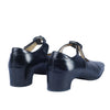 Secondhand Michel Perry Paris Black Leather Mary Jane Pumps - '90s