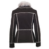 Prada Vintage Wool Jacket with Fur Collar