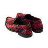 Secondhand Vivienne Westwood Red Tartan Loafers - '00s