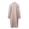 second hand Burberry Vintage Beige Car Coat with Nova Check Lining - '80s