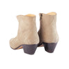 second hand Isabel Marant Ankle Dress Boots in Taupe Suede 