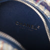 Secondhand Chanel 19A Egypt Multicolor Tweed Minaudière Clutch on Chain with Gold Hardware - '10s