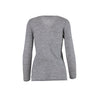 Secondhand Brunello Cucinelli Grey Cashmere V-Neck Sweater