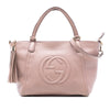 Secondhand Gucci Small Pebbled Leather Soho Cellarius Satchel