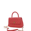 Secondhand Chanel Mini Quilted Caviar Coco Top Handle Bag