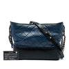 Secondhand Chanel Medium Bicolor Quilted Aged Calfskin Gabrielle Hobo