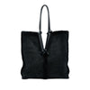 Bottega Veneta Suede and Shearling Bolster Reversible Tote Secondhand