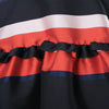 Secondhand Vivetta Tiered Striped Tunic - '10s
