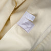 Secondhand Miu Miu Cream Leather Midi Skirt 