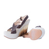 second hand Casadei Wedge Sandals