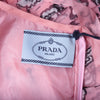 Secondhand Prada Floral Long Sleeve Dress in Pink 