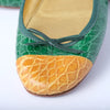 Secondhand Prada Exotic Crocodile Ballet Flats Ballerina - '10s
