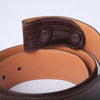 Secondhand Andrea Barnett Brown Genuine Teju Lizard Leather Belt