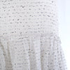 second hand Rochas Textured Silk-Blend Drop-Waist Maxi Dress