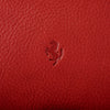 Secondhand Ferrari Schedoni Red Leather Shoulder Bag Briefcase - '90s