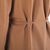 Gucci by Tom Ford Camel Two-Piece Pant & Wrap Blouse Ensemble - '90s