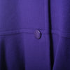 second hand Roberto Capucci Vintage Haute Couture Purple Wool Cape - '70s