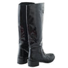 Secondhand Prada Black Patent Leather Boots