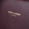 Secondhand Saint Laurent Paris Burgundy Smooth Calfskin Leather Medium Sac De Jour Bag - '10s