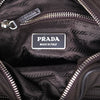 Secondhand Prada Black Nylon Silver Hardware Shoulder Bag - '00s