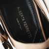 second hand Alberta Ferretti Beige Satin Sandals