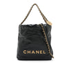 Chanel Mini Shiny Calfskin 22 Handbag Secondhand