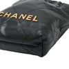 Chanel Mini Shiny Calfskin 22 Handbag Secondhand